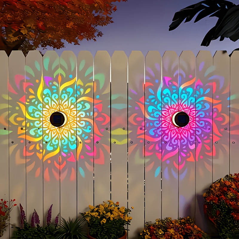 Solar LED Wall Light Mandala P - Solar Wall Sconce recension och pris
