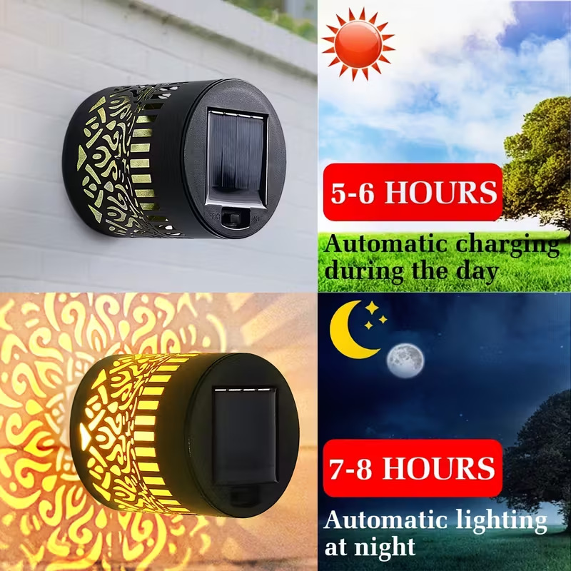 Solar LED Wall Light Mandala P - Solar Wall Sconce recension och pris